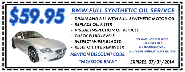 Bmw riverside service coupon #6