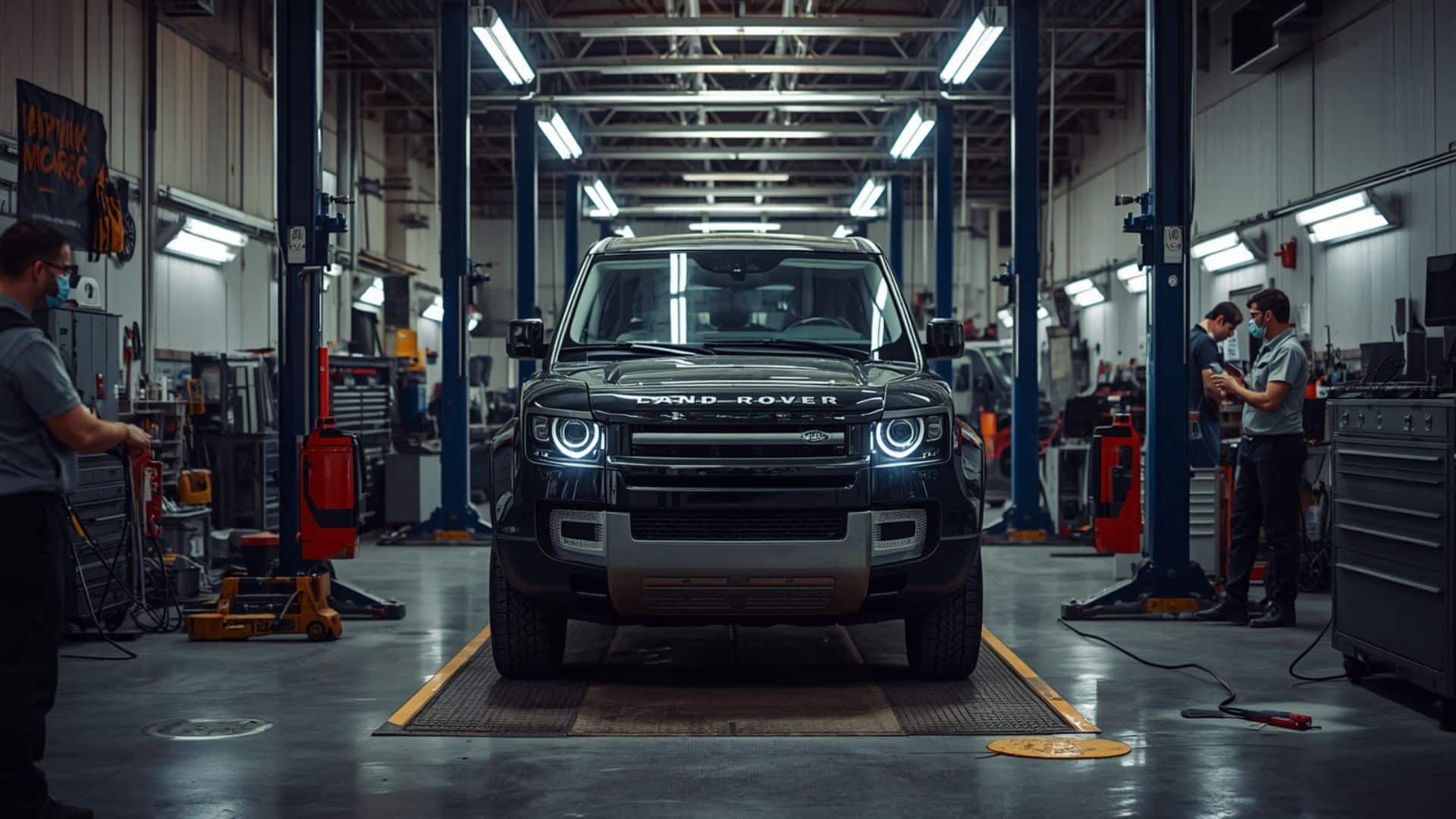 Land Rover serviced at GT Imports in Riverside, CA